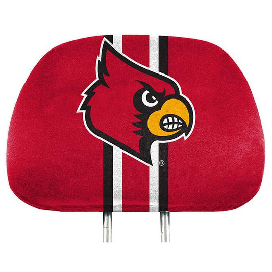 Louisville Cardinals Headrest Covers Full Printed Style - ToylandEU