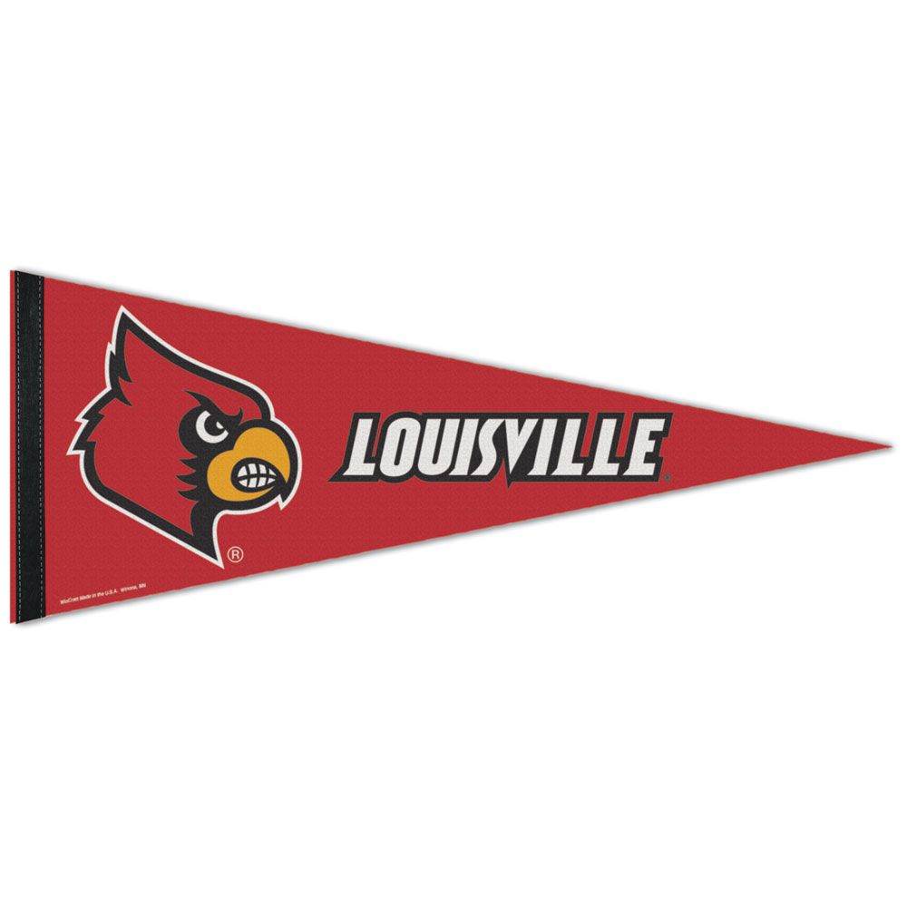 Louisville Cardinals Pennant 12x30 Premium Style Special - ToylandEU