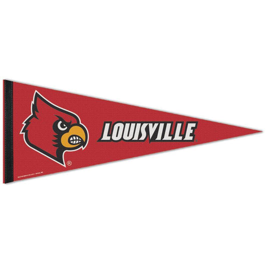 Louisville Cardinals Pennant 12x30 Premium Style Special - ToylandEU