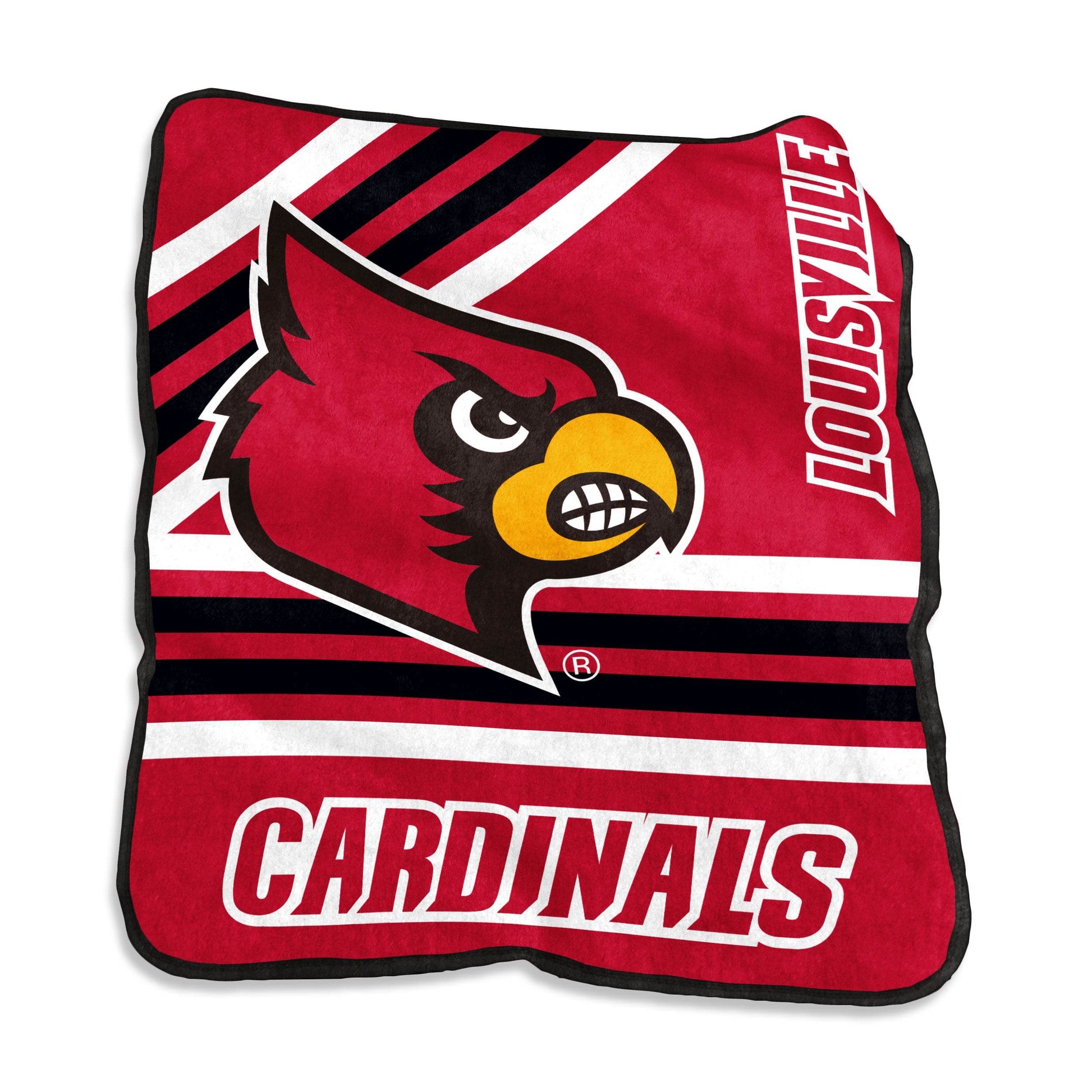 Louisville Cardinals Raschel Throw Blanket 50x60 Ultra Soft - ToylandEU