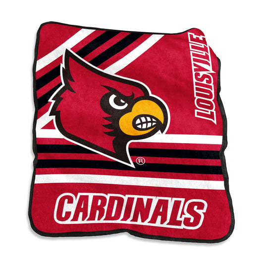 Louisville Cardinals Raschel Throw Blanket 50x60 Ultra Soft - ToylandEU