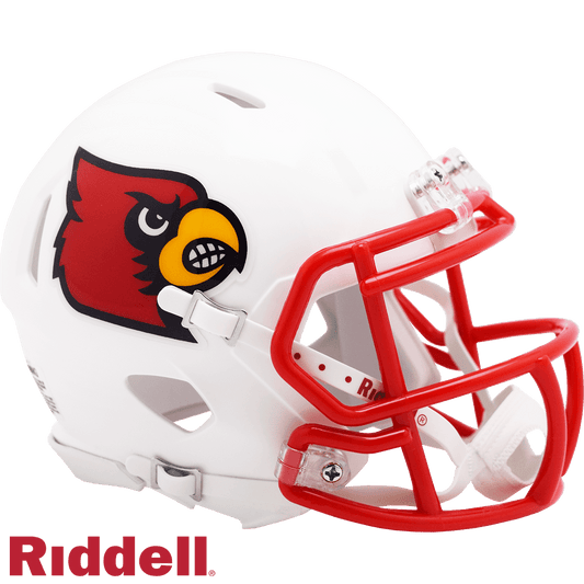 Louisville Cardinals Riddell Speed Mini Helmet White - ToylandEU