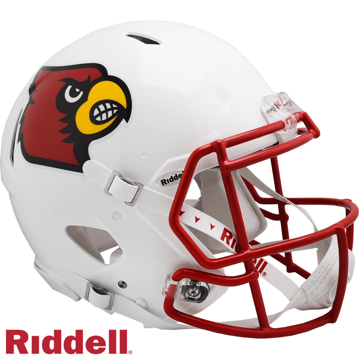 Louisville Cardinals Riddell Speed Style White Helmet - ToylandEU