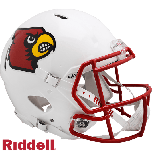 Louisville Cardinals Riddell Speed Style White Helmet - ToylandEU