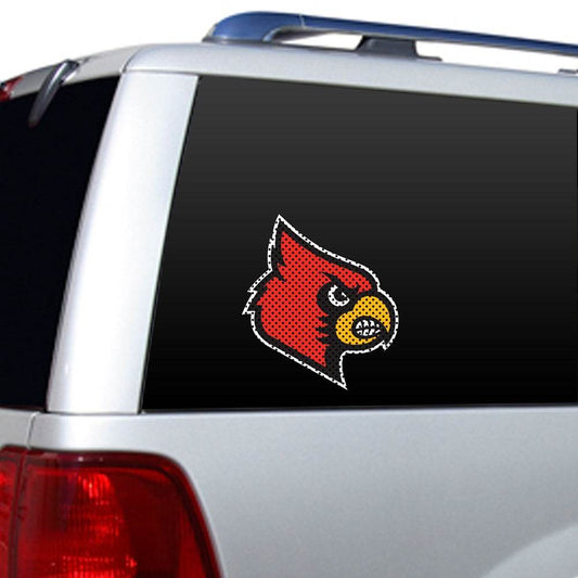 Louisville Cardinals Window Film 12 Inch Die Cut Decal - ToylandEU