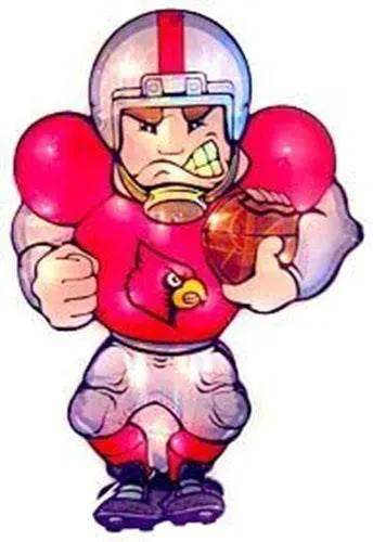 Louisville Cardinals Window Lighted Player 20Inch DoubleSided - ToylandEU