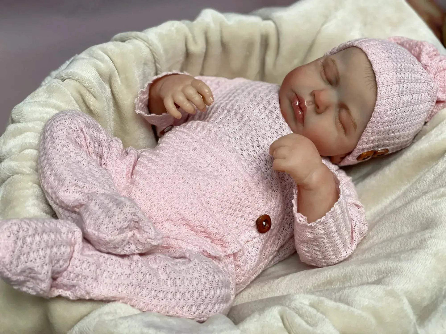 Loulou Twins Reborn Dolls Lifelike Handcrafted Vinyl Keepsake - ToylandEU
