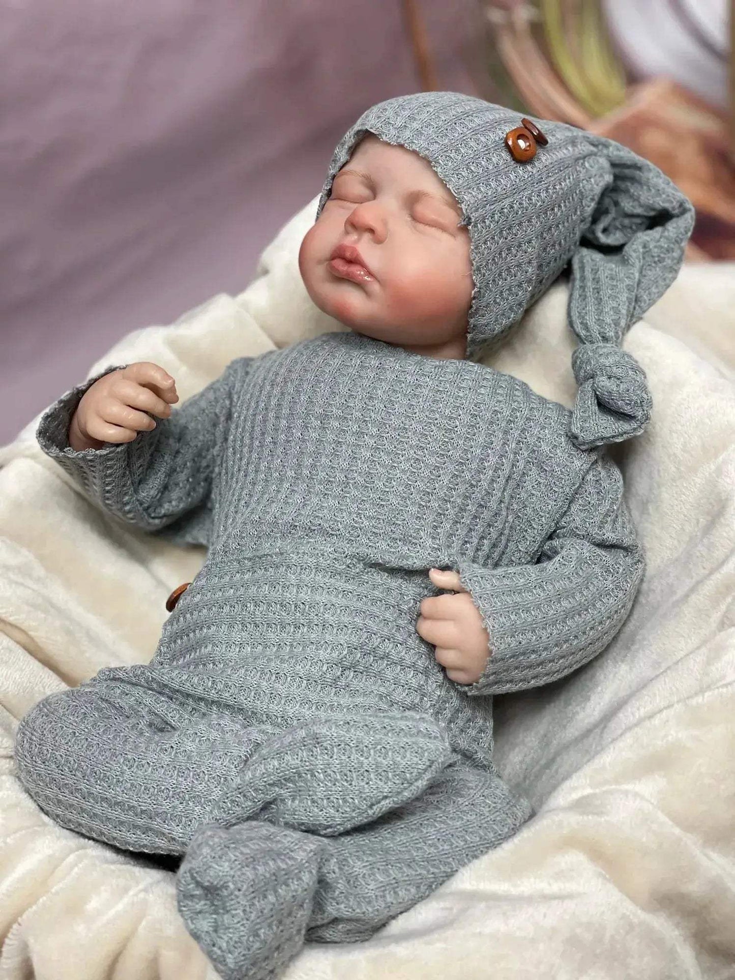 Loulou Twins Reborn Dolls Lifelike Handcrafted Vinyl Keepsake - ToylandEU