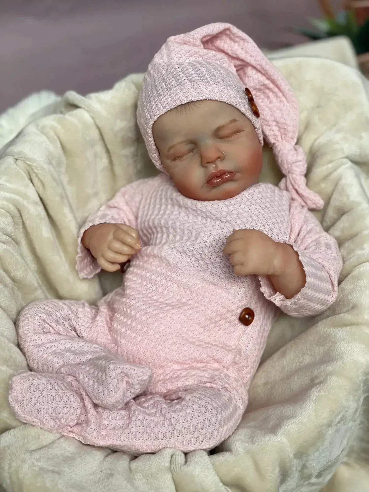 Loulou Twins Reborn Dolls Lifelike Handcrafted Vinyl Keepsake - ToylandEU