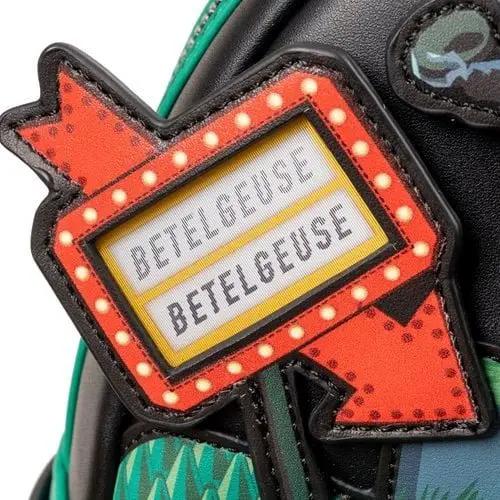 Loungefly Beetlejuice Graveyard Glow-in-the-Dark Mini-Backpack - Entertainment Earth Exclusive - ToyShnip