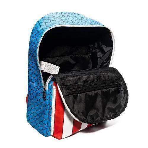 Captain America Cosplay Backpack With Enamel Pin Set Exclusive - ToylandEU