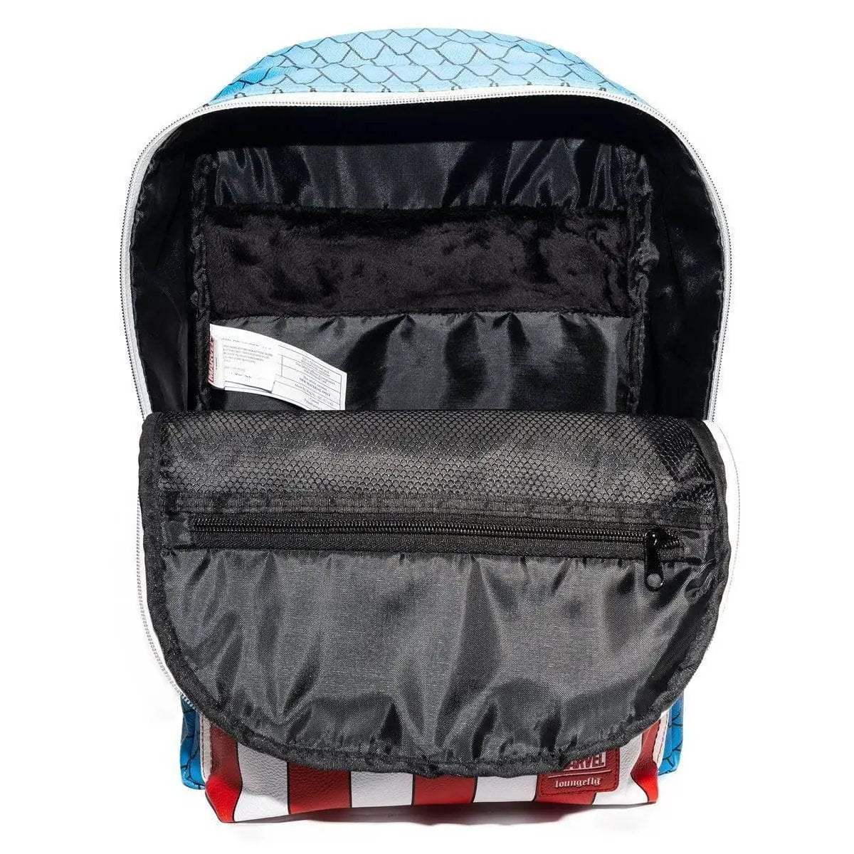 Captain America Cosplay Backpack With Enamel Pin Set Exclusive - ToylandEU