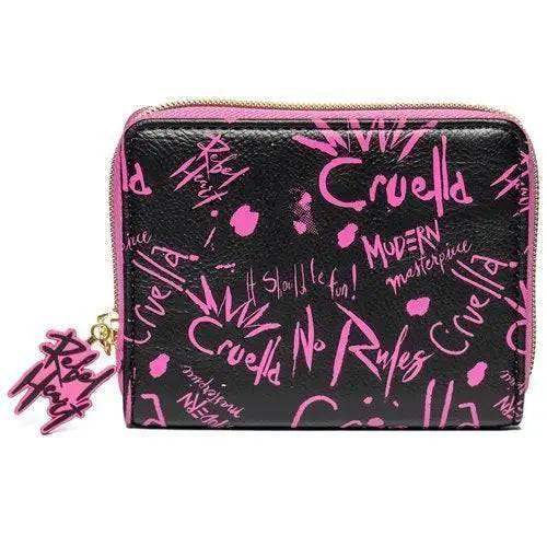 Cruella Graffiti Zip Around Wallet Loungefly Exclusive - ToylandEU