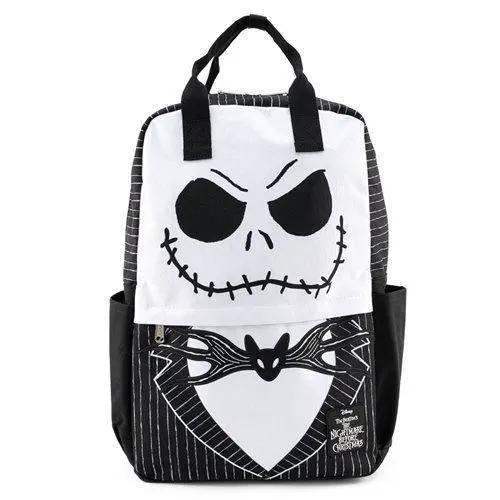 Disney Jack Skellington Nylon Square Backpack Durable - ToylandEU