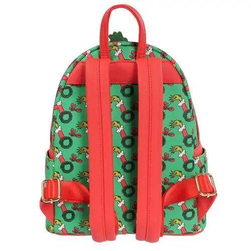 Loungefly How the Grinch Stole Christmas Grinch Christmas Present Mini-Backpack - Entertainment Earth Exclusive - ToyShnip