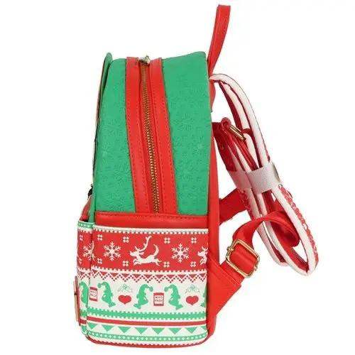 Loungefly How the Grinch Stole Christmas Grinch Christmas Sweater Mini-Backpack - Entertainment Earth Exclusive - ToyShnip