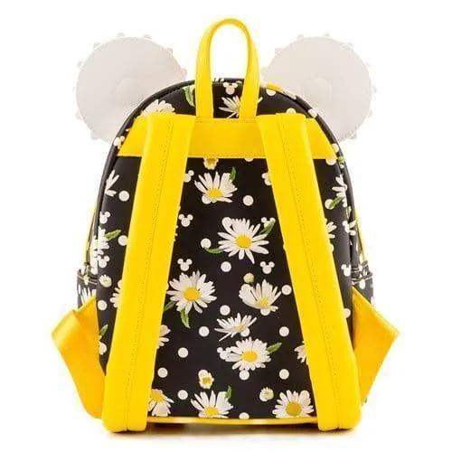 Loungefly Minnie Mouse Daisies Mini Backpack With Adjustable Straps - ToylandEU