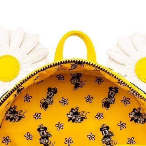 Loungefly Minnie Mouse Daisies Mini Backpack With Adjustable Straps - ToylandEU