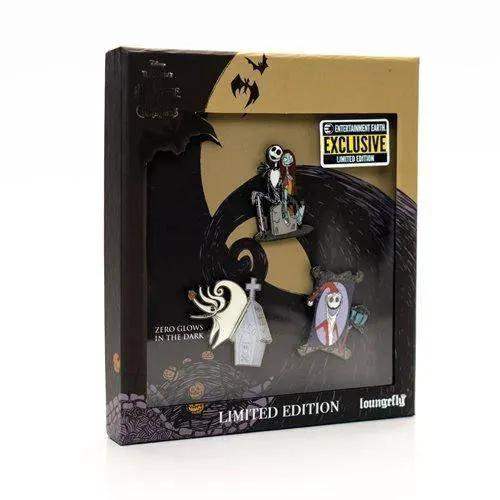 Loungefly Nightmare Before Christmas 3 Piece Pin Set Exclusive - ToylandEU