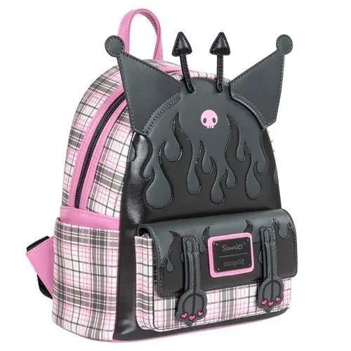 Loungefly Sanrio Kuromi Flames And Plaid Mini Backpack -  ToylandEU™
