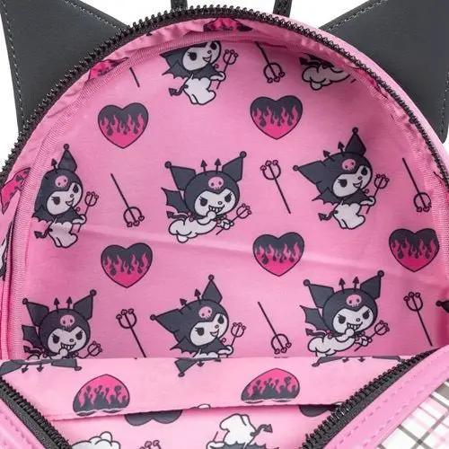  Loungefly Sanrio Kuromi Flames And Plaid Mini Backpack -  ToylandEU™