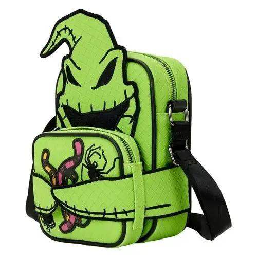 Loungefly The Nightmare Before Christmas Oogie Boogie Glow-in-the-Dark Crossbuddies Bag - ToyShnip
