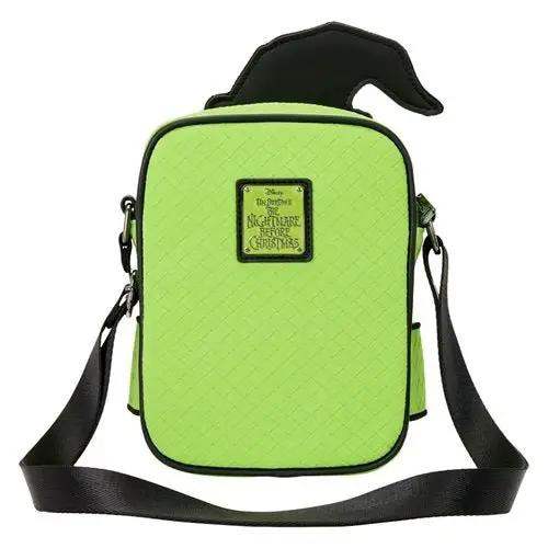 Loungefly The Nightmare Before Christmas Oogie Boogie Glow-in-the-Dark Crossbuddies Bag - ToyShnip