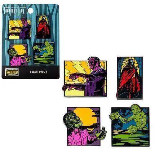 Universal Monsters Pins Set by Loungefly Entertainment Earth Exclusive - ToylandEU