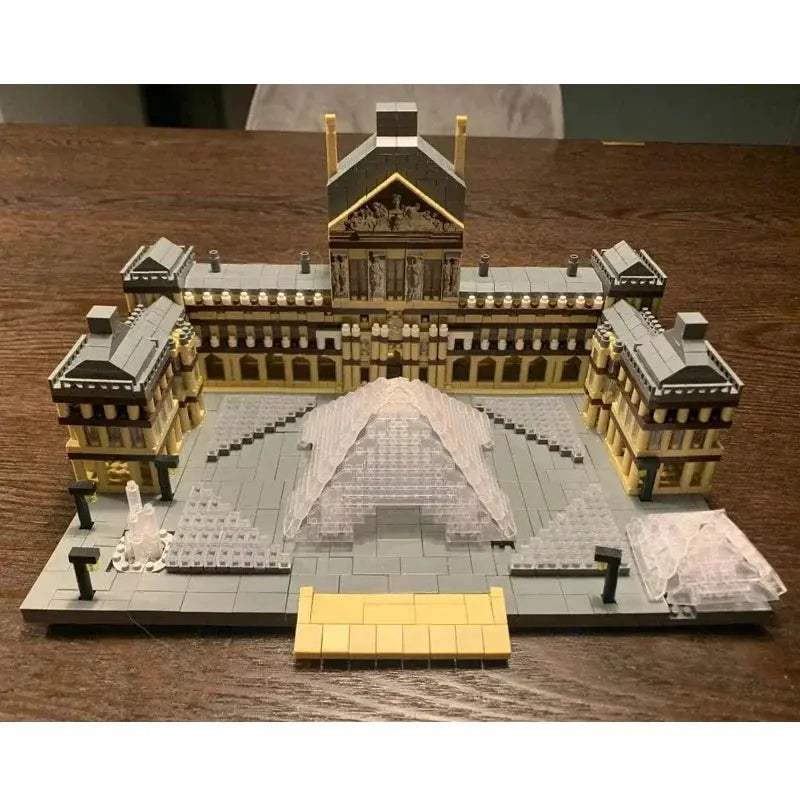  Louvre 3377Piece Building Blocks Set Architecture Fans -  ToylandEU™