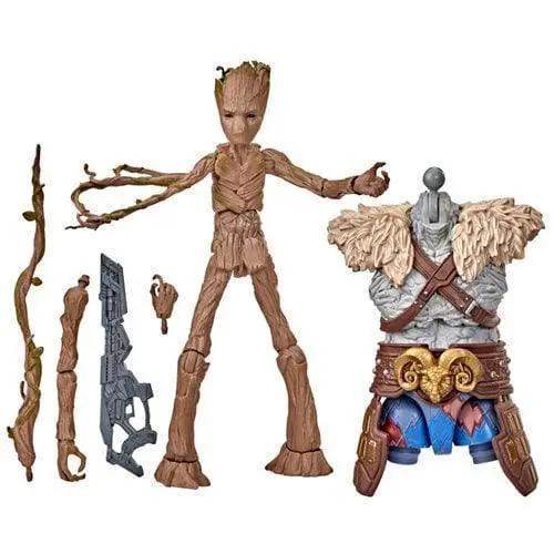 Marvel Legends Groot Action Figure 6 Inch Movie Branch Accessories - ToylandEU