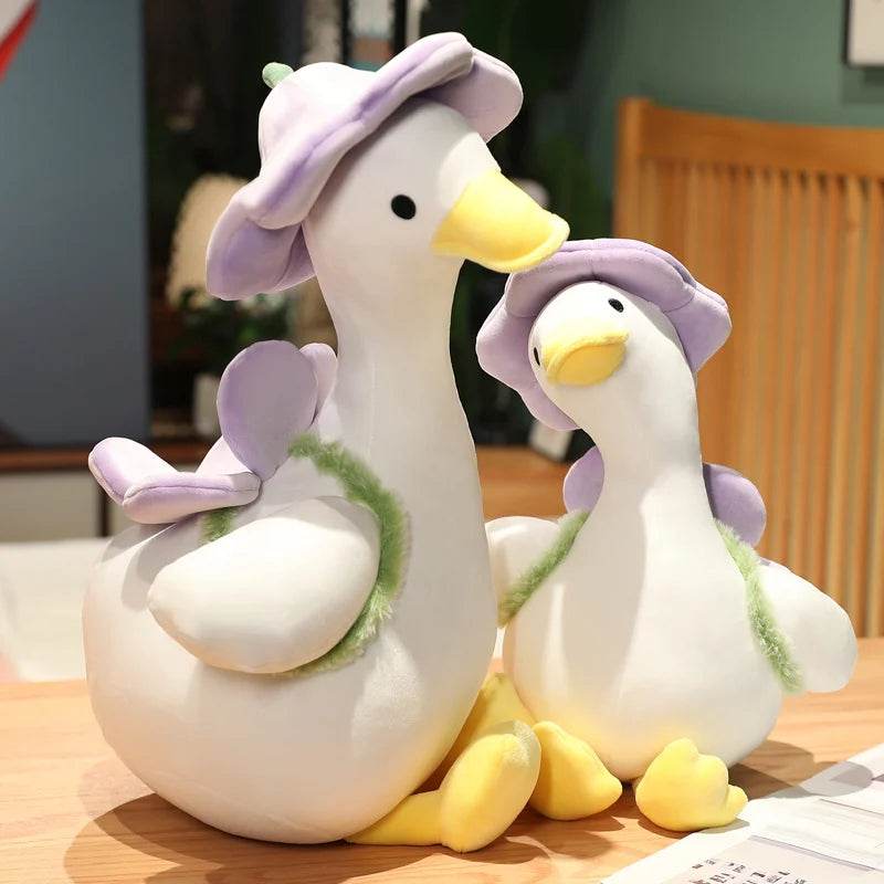 Lovely Duck Doll Flower Duck Plush Toy Stuffed Animal Best Gift Kawaii Plushie - ToylandEU