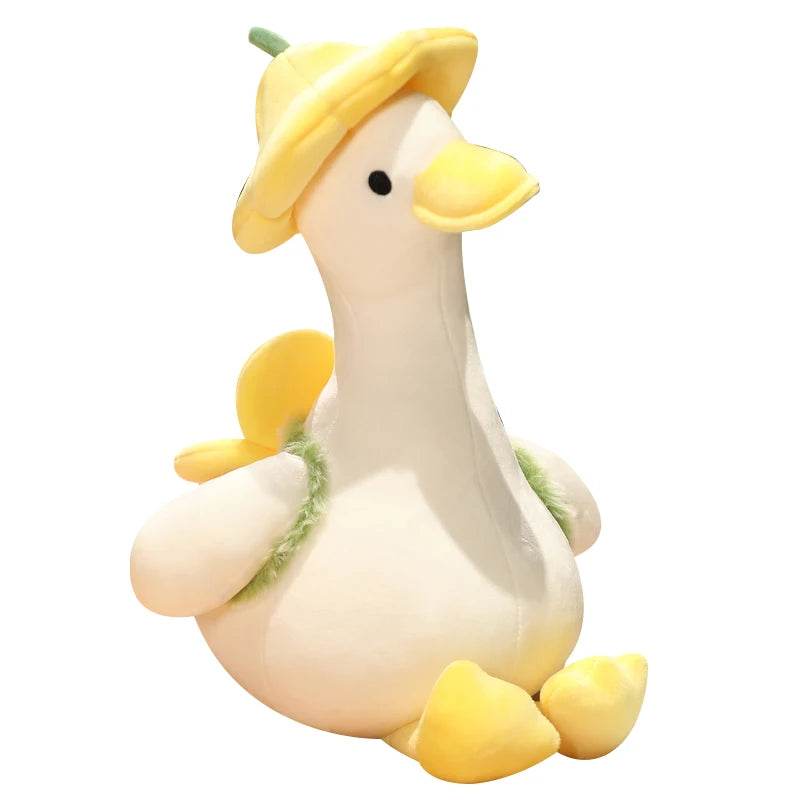 Lovely Duck Doll Flower Duck Plush Toy Stuffed Animal Best Gift Kawaii Plushie - ToylandEU
