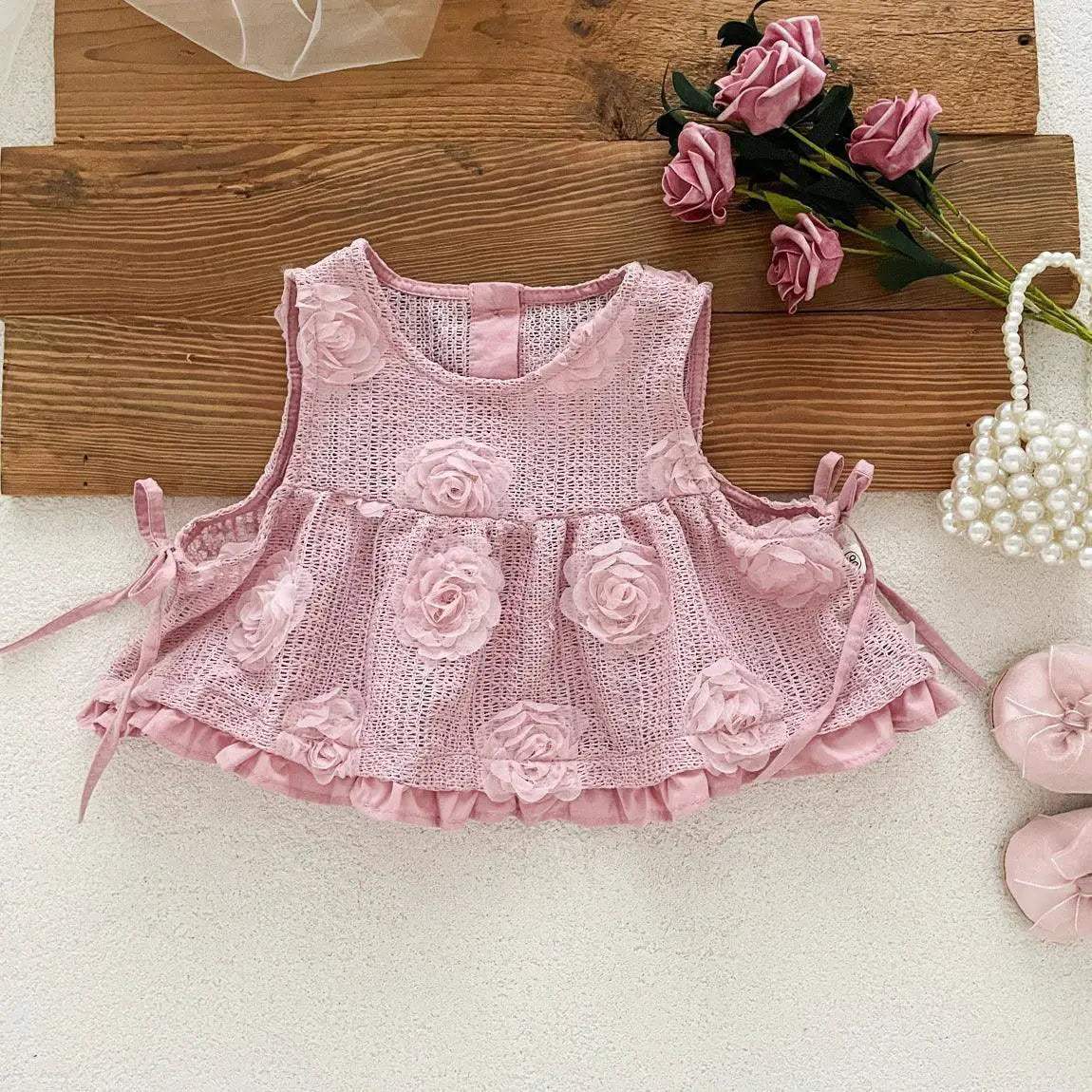  Lovely Korean Style Baby Dress Set 1 2 Years Toyland EU -  ToylandEU™