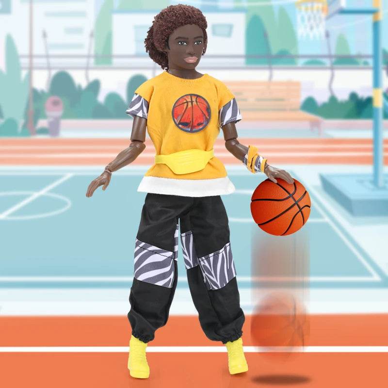 Lover Set Kawaii Items Black Dolls 30cm Female Male for Kids DIY Birthday Present - ToylandEU