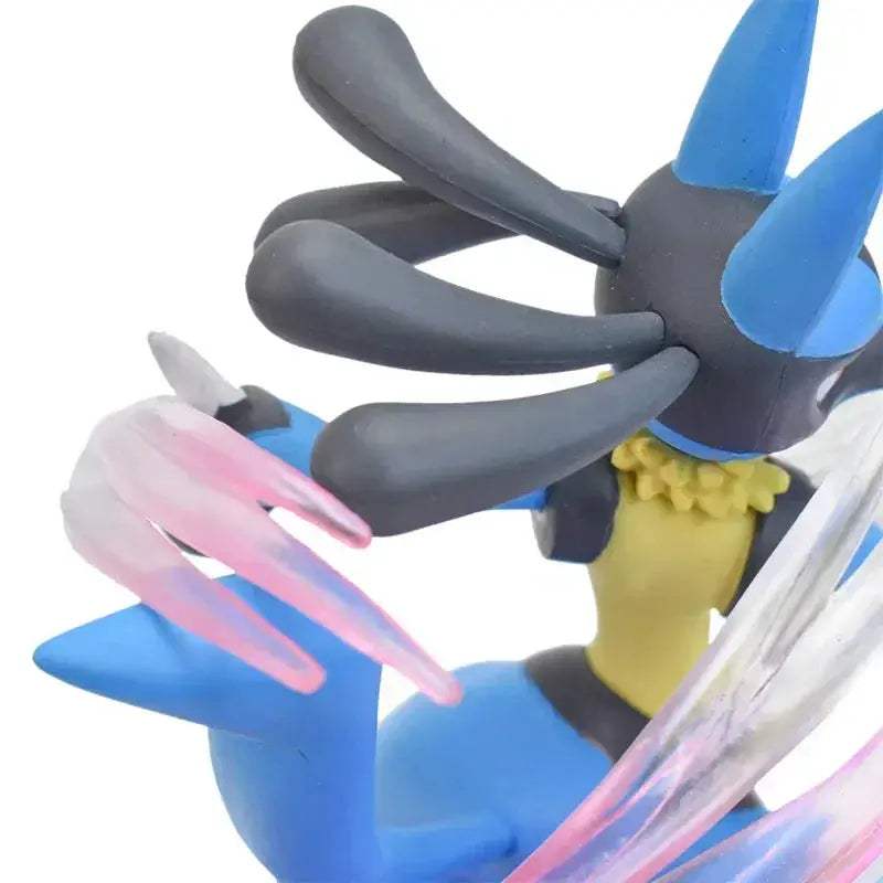 Lucario Anime Figure, Pokemon Figurines Riolu Action Model Doll Anime PVC Figure Statue 13 CM - ToylandEU