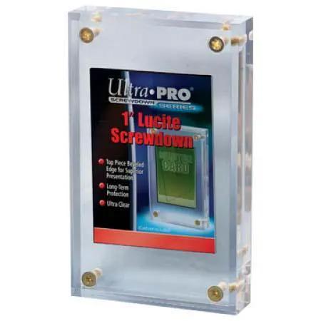  Lucite Screwdown Display 1 Inch Thick Holds 2.5 x 3.5 Inch Cards Or Small Photos Crystal Clear -  ToylandEU™