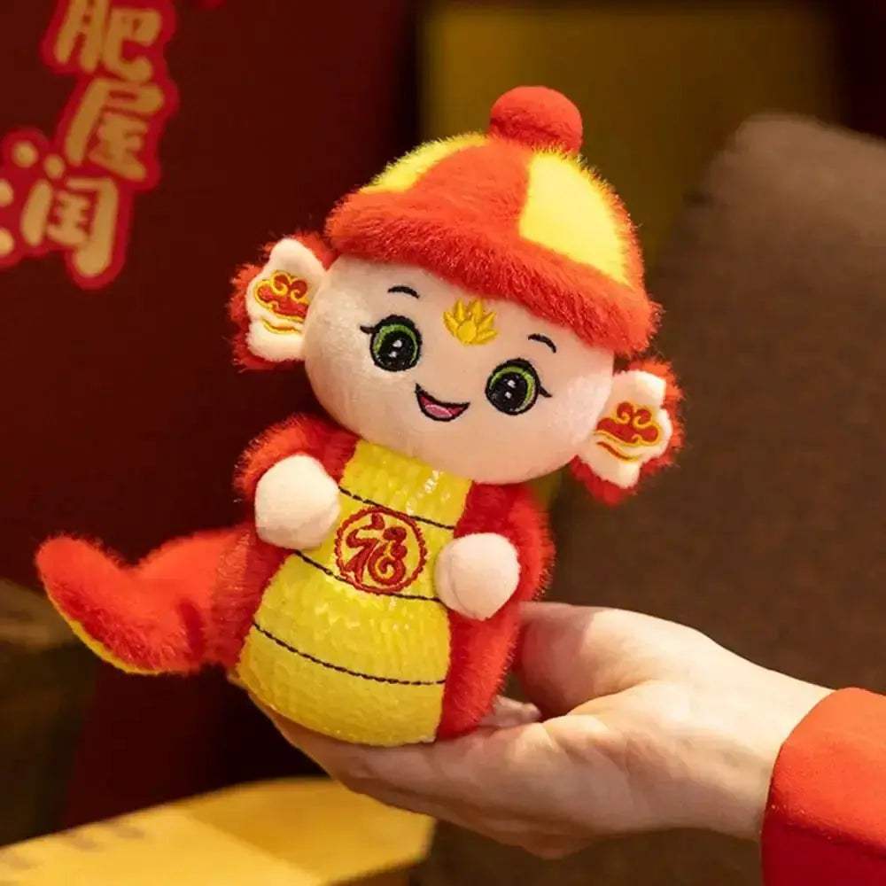  Lucky Wealth Plush Snake Doll Soft Plush New Year Decor -  ToylandEU™