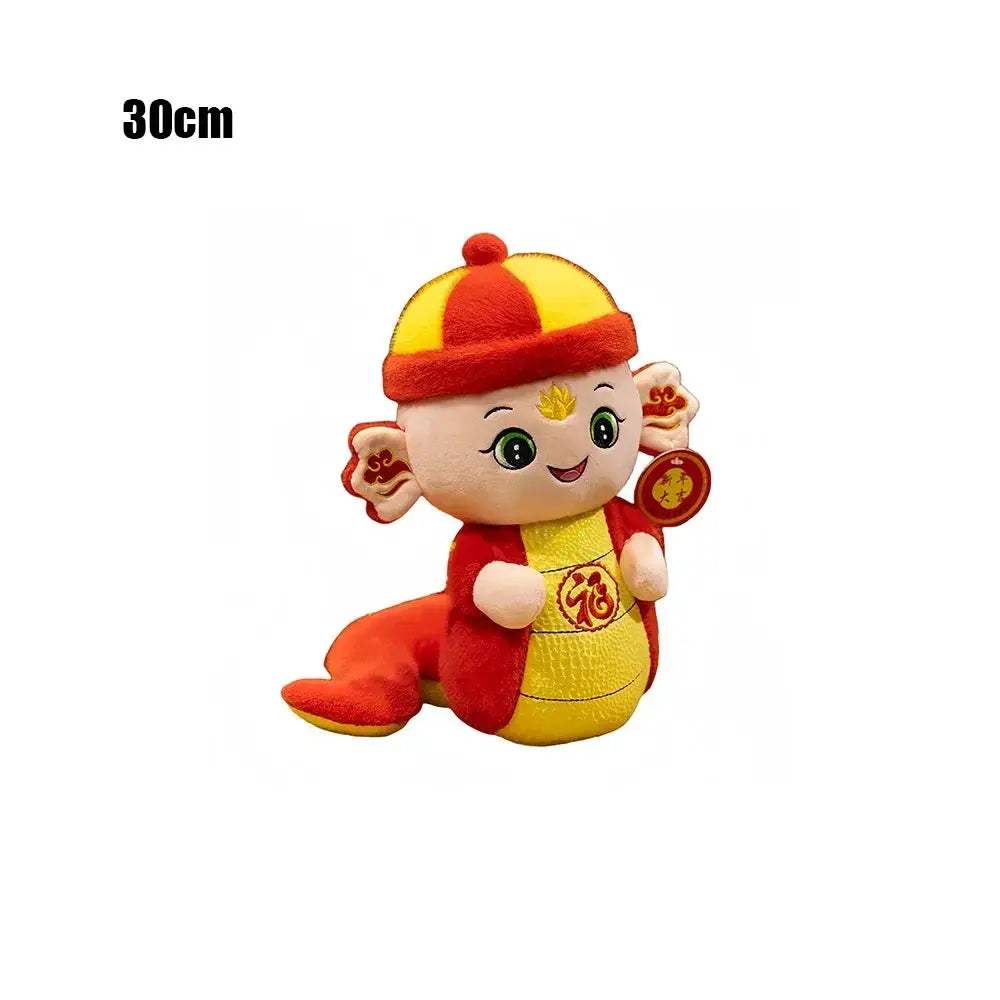  Lucky Wealth Plush Snake Doll Soft Plush New Year Decor -  ToylandEU™