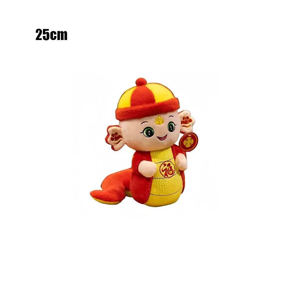  Lucky Wealth Plush Snake Doll Soft Plush New Year Decor -  ToylandEU™