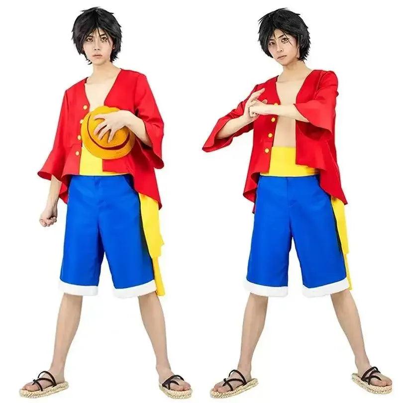 Luffy Cosplay Costume Set | Straw Hat & Belt | Toylandeu™