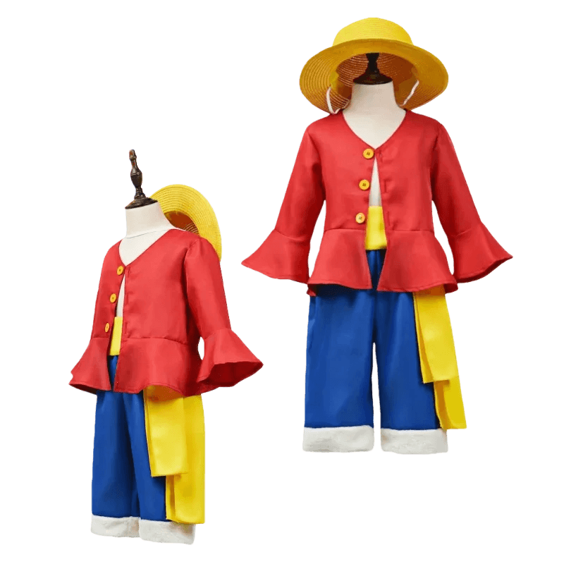Luffy Cosplay Costume Set | Straw Hat & Belt | Toylandeu™