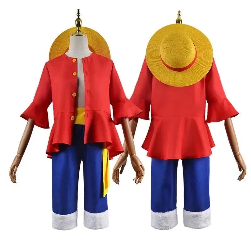 Luffy Cosplay Costume Set | Straw Hat & Belt | Toylandeu™