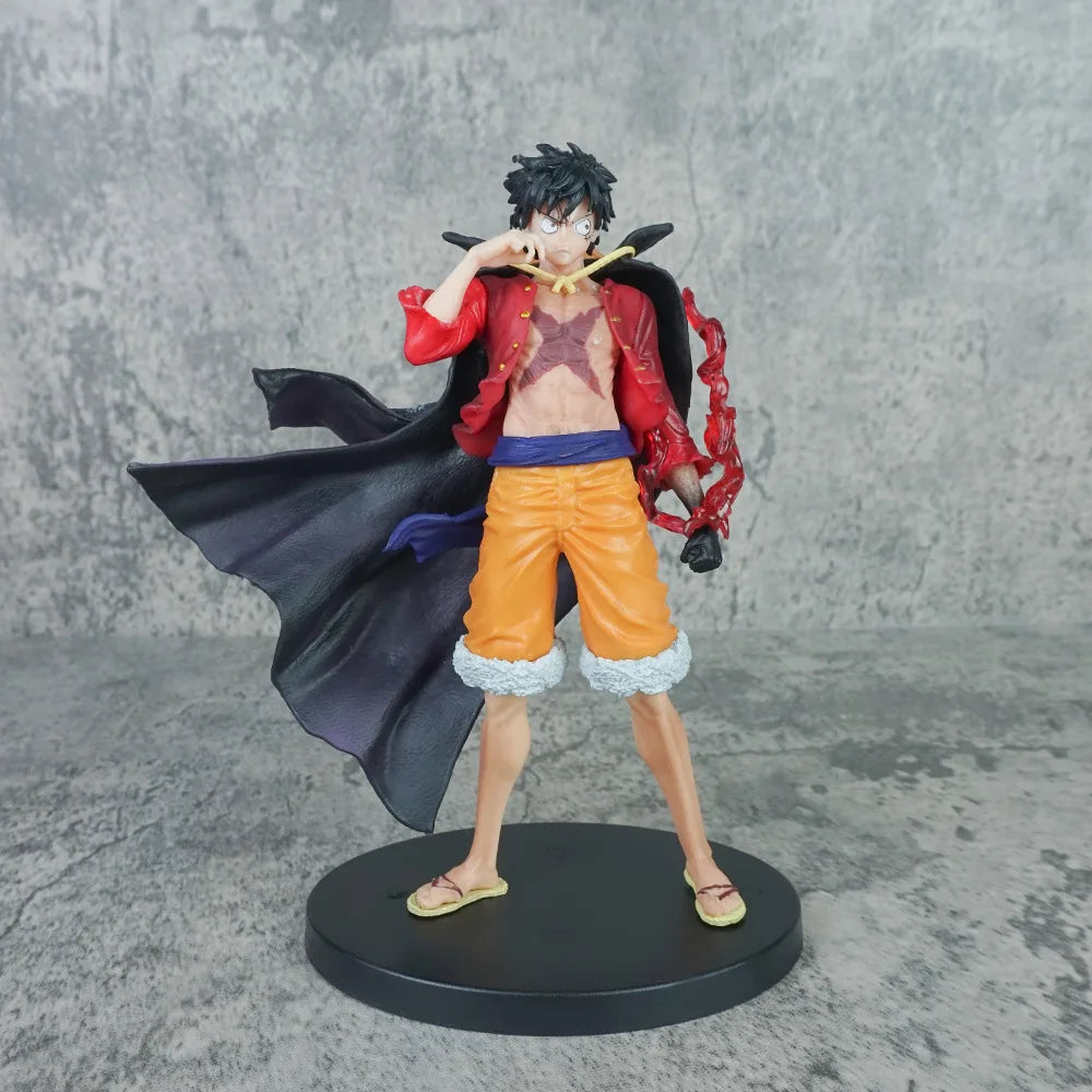 Figure | One Piece Luffy Figure | 17cm PVC Collectible | Kaidou Duel Head Change