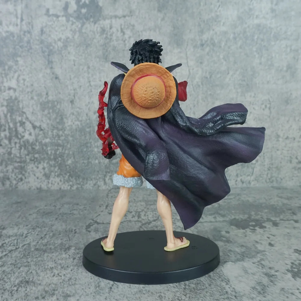 Figure | One Piece Luffy Figure | 17cm PVC Collectible | Kaidou Duel Head Change