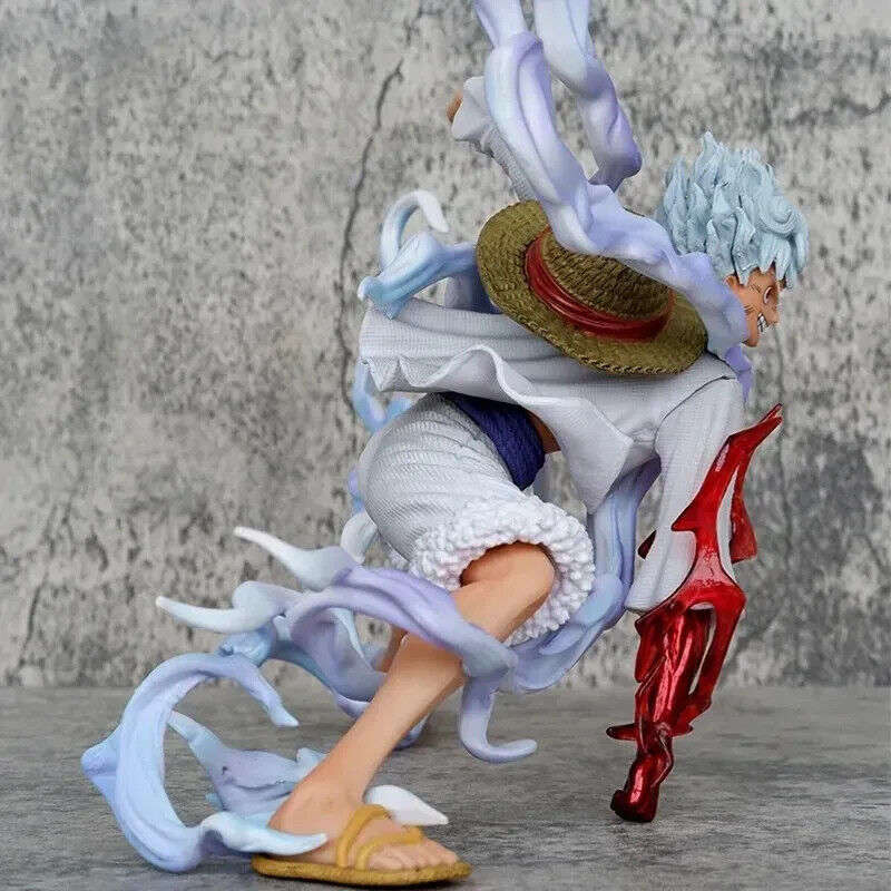 Luffy Gear 5 Figure One Piece PVC 7 Inch Collectible