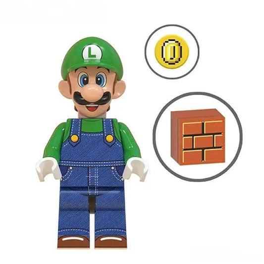  Luigi from Super Mario Brothers Movie Lego Compatible Minifigures -  ToylandEU™