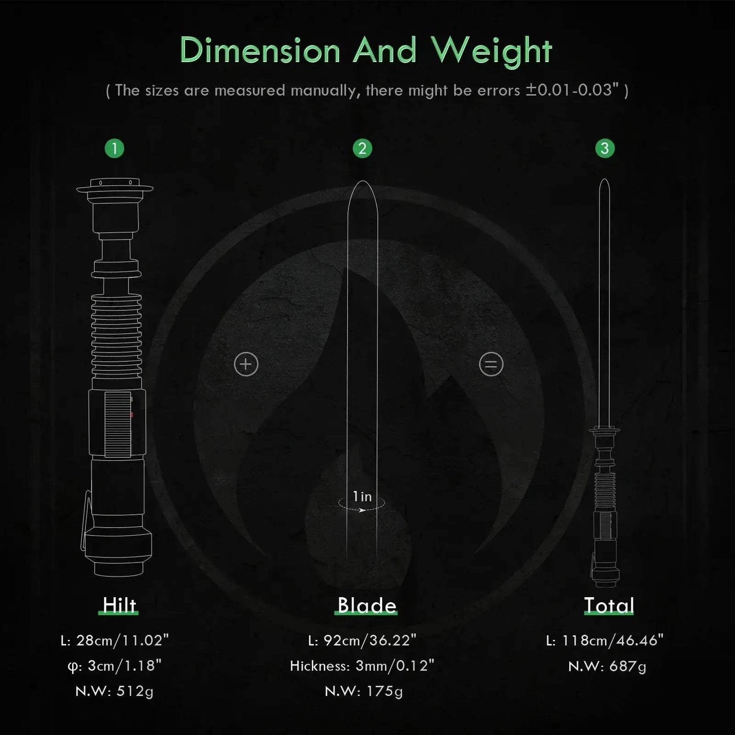 Luke Skywalker Lightsaber Replica Highly Accurate With Control Box - ToylandEU