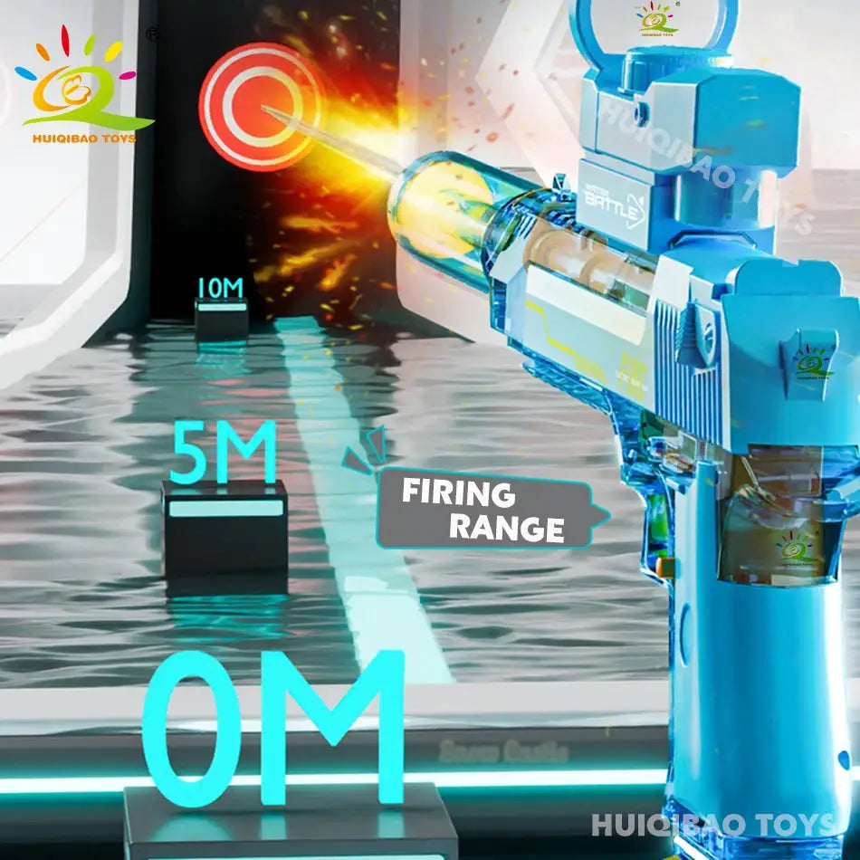 Luminescent Desert Eagle Water Gun for Outdoor Fun - ToylandEU