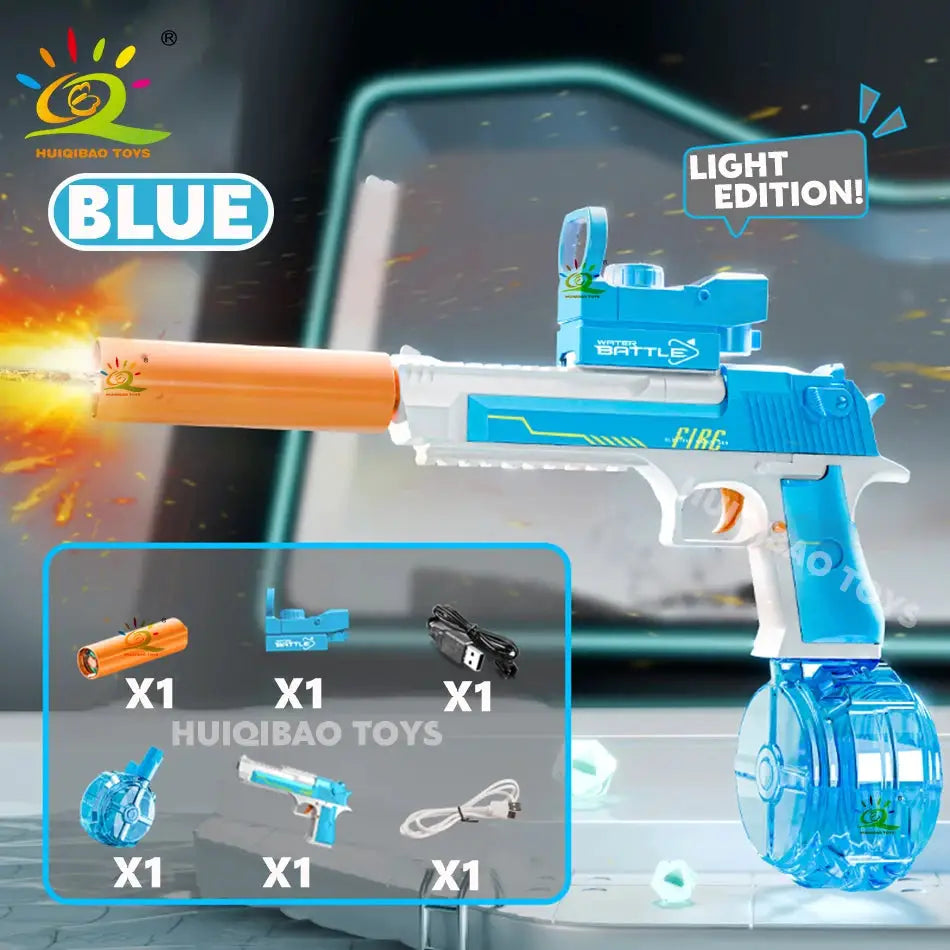 Luminescent Desert Eagle Water Gun for Outdoor Fun - ToylandEU