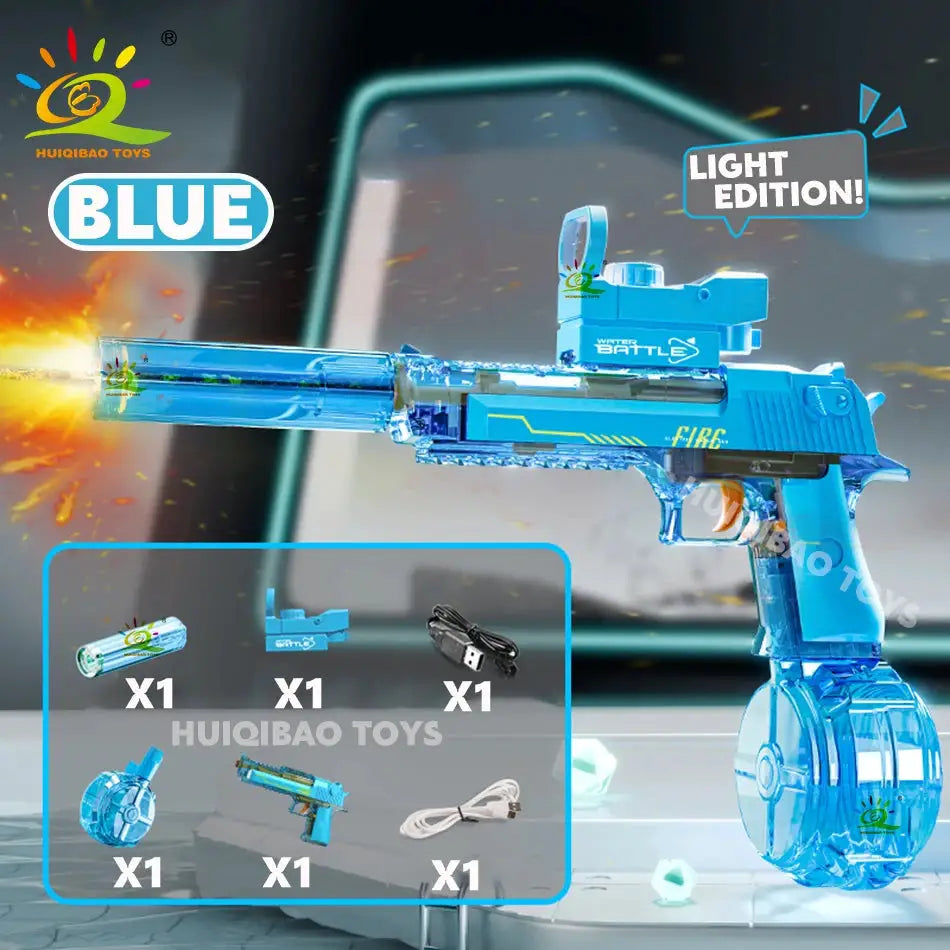Luminescent Desert Eagle Water Gun for Outdoor Fun - ToylandEU